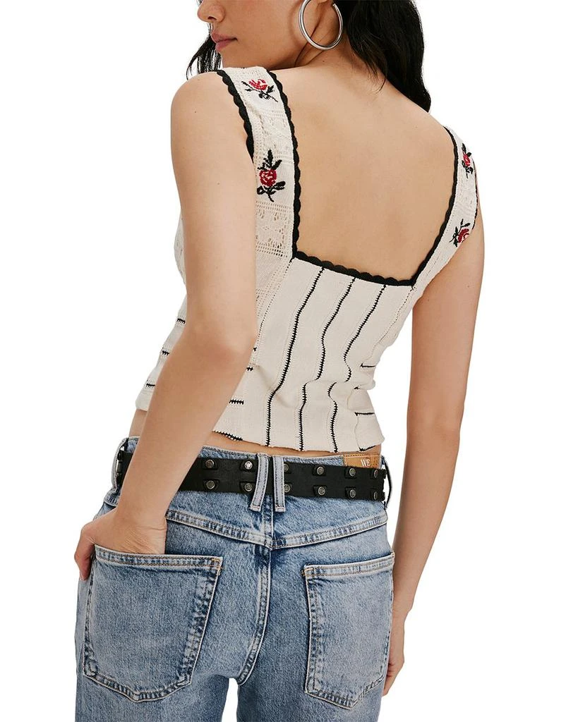 Free People Rosebud Knit Top 3