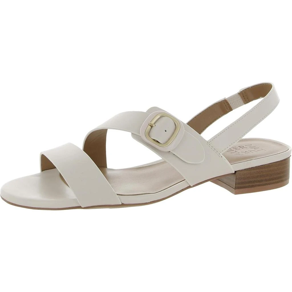 Naturalizer Meesha Womens Leather Open Toe Slingback Sandals 2