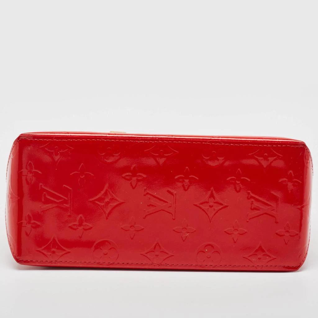 Louis Vuitton Louis Vuitton Red Monogram Vernis Reade PM Bag 7