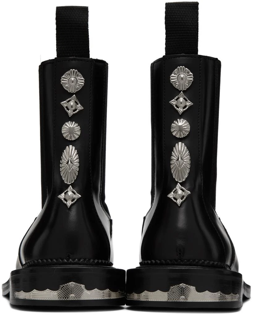 Toga Pulla SSENSE Exclusive Black Hardware Boots 2