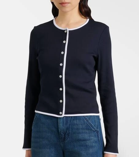 VERONICA BEARD Wilmer cotton-blend cardigan 6