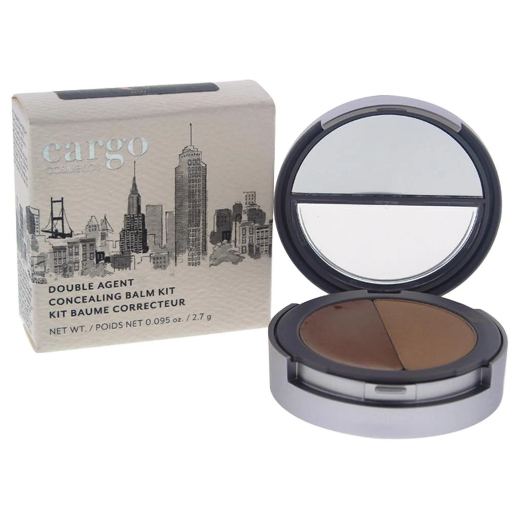 Cargo Cargo Double Agent Concealing Balm Kit - # 6W Deep For Women 0.095 oz Concealer 1