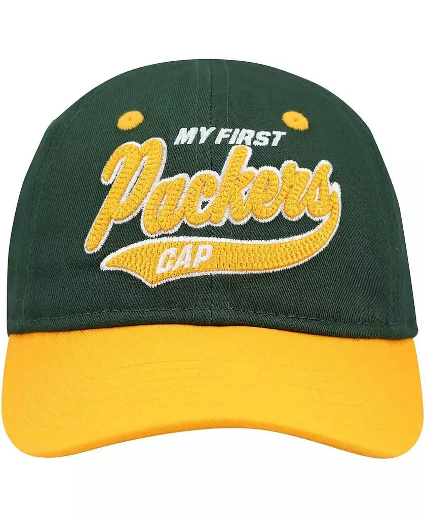 Outerstuff Baby Boys and Girls Green/Gold Green Bay Packers My First Tail Sweep Slouch Flex Hat 4
