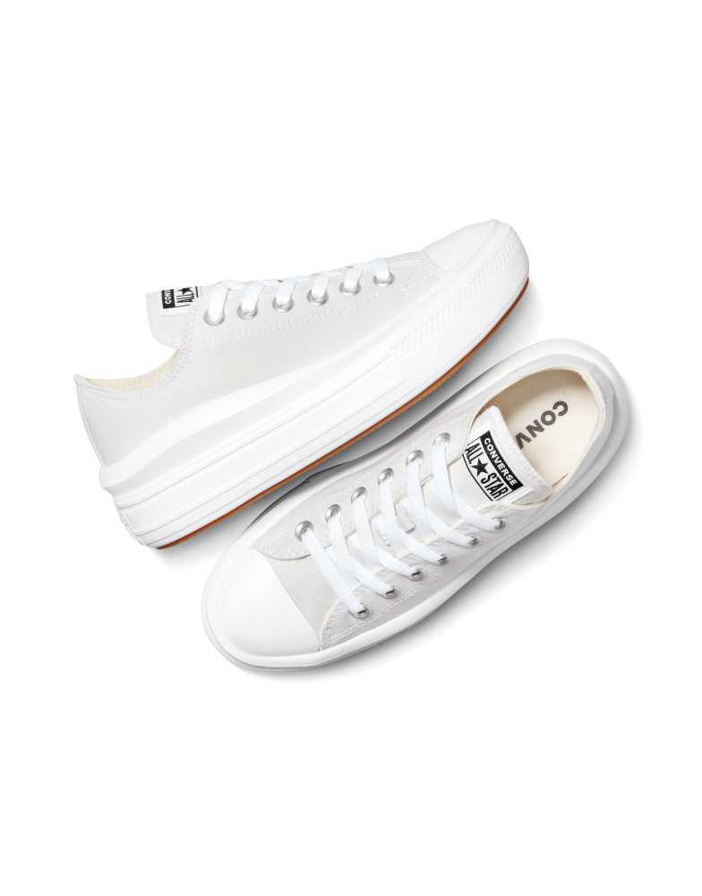 Converse Converse Chuck taylor all star move platform in barely grey/white/black