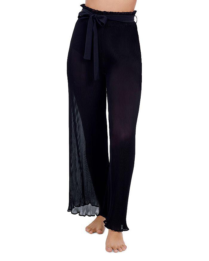 Profile by Gottex Tutti Frutti Pleated Sheer Cover-Up Pants