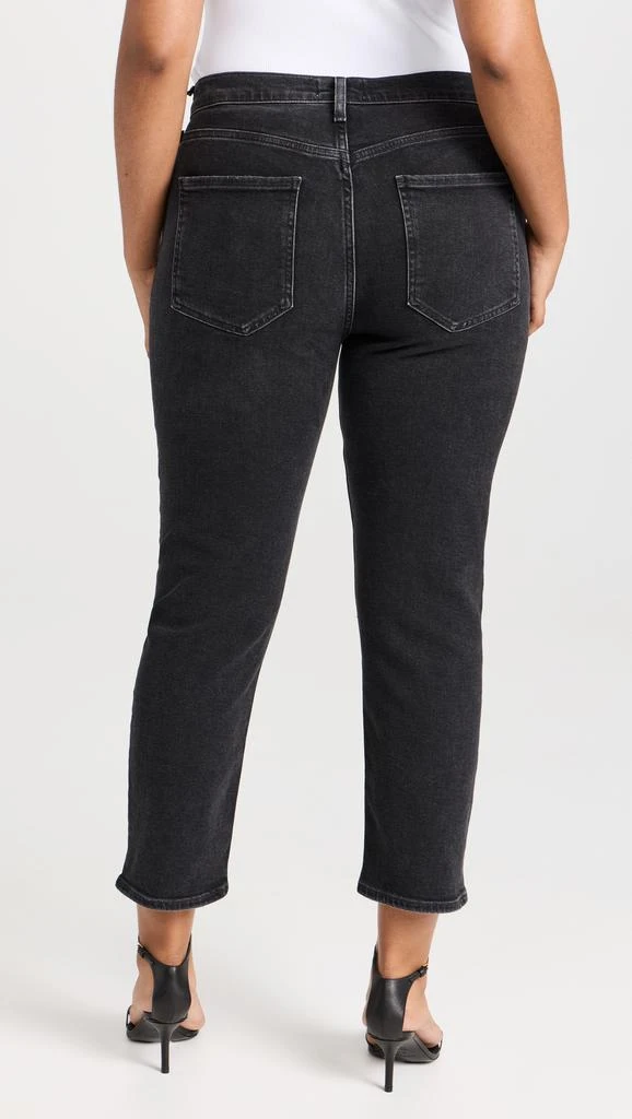 AGOLDE Riley High Rise Straight Crop Jeans 8