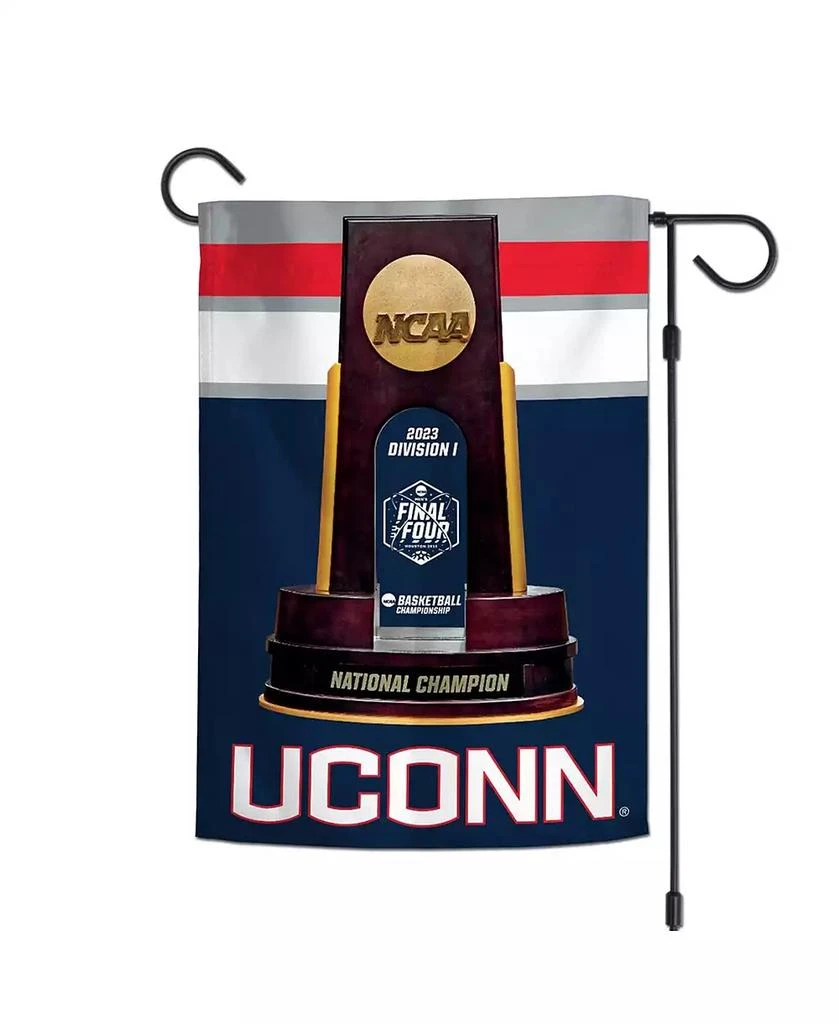 Wincraft UConn Huskies 2023 NCAA Men's Basketball National Champions Two-Sided 12" x 18" Garden Flag 3