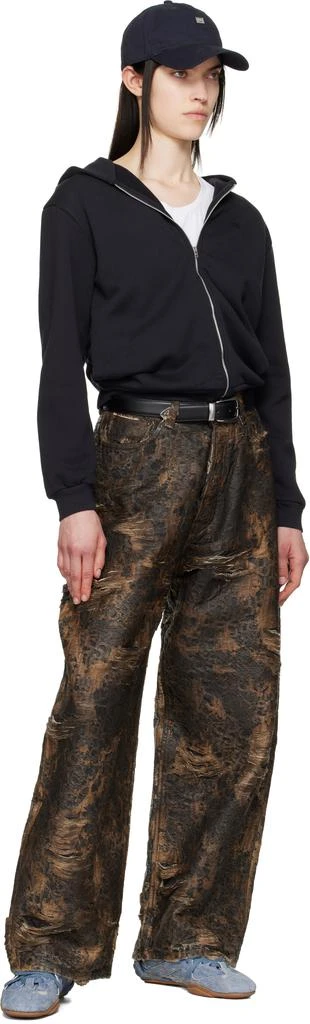 Acne Studios Black Zipper Hoodie 5
