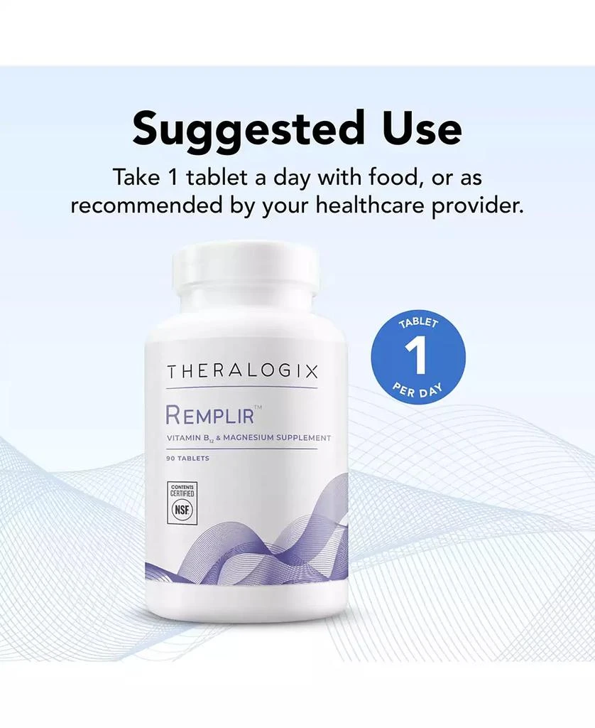 Theralogix Remplir Vitamin B12 and Magnesium Supplement 5