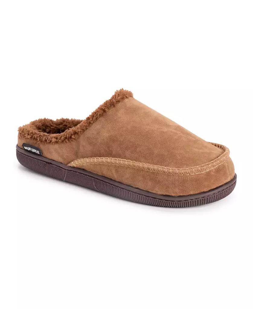 MUK LUKS Men's Faux Suede Clog Slippers