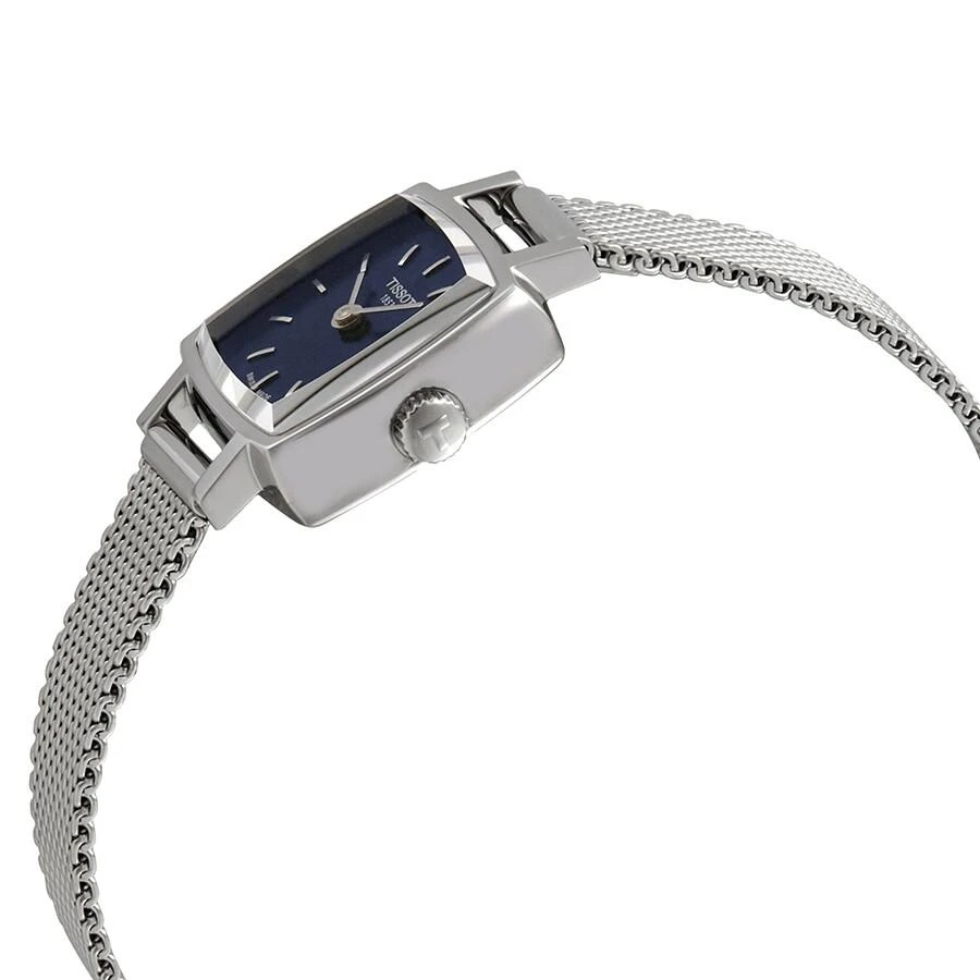 Tissot Lovely Square Quartz Blue Dial Ladies Watch T058.109.11.041.00 2