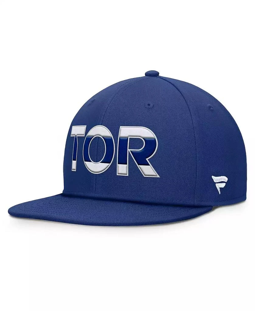 Fanatics Men's Blue Toronto Maple Leaf's Authentic Pro Rink Snapback Hat 1
