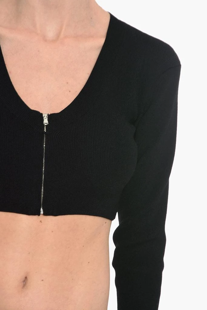 Birgitte Herskind VANESSA HONG Crop MISS Cardigan With V-Neck And Front Closur 3