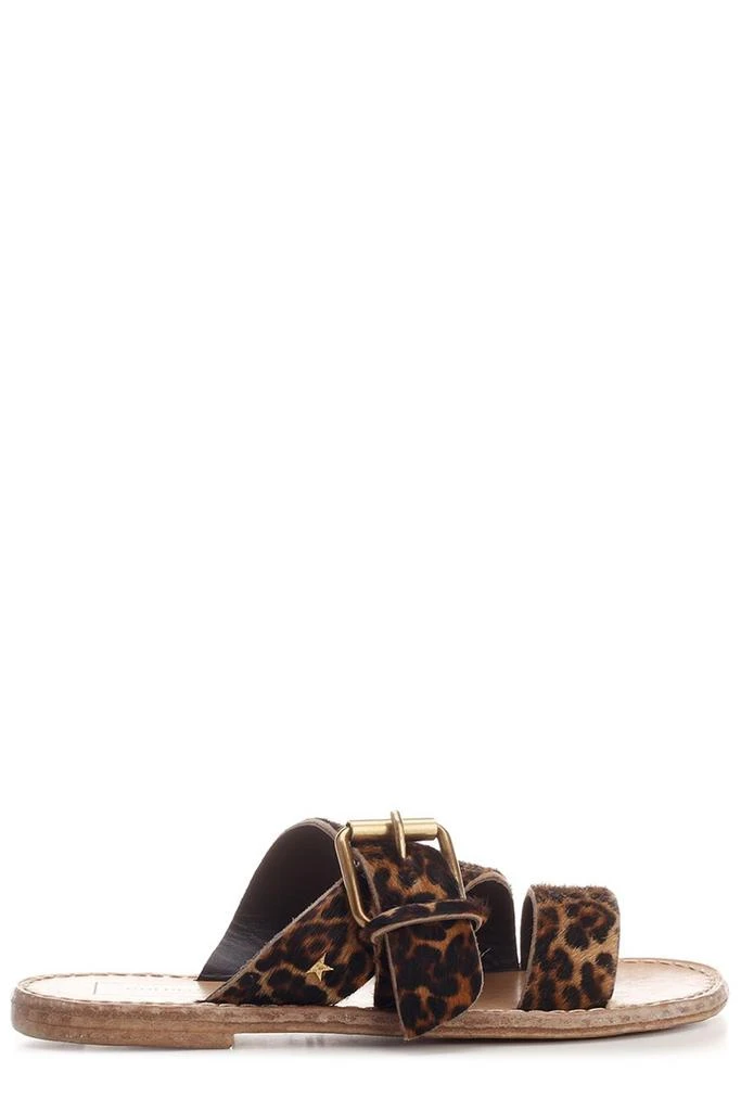 Golden Goose Golden Goose Deluxe Brand Leopard Print Slides 1