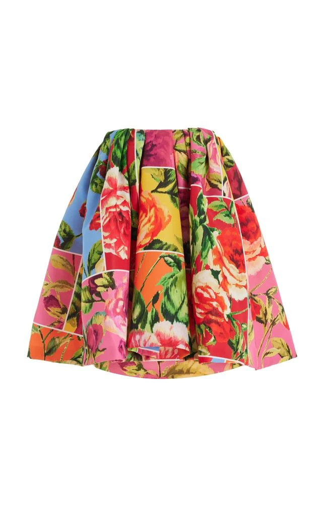 Carolina Herrera Carolina Herrera - Pleated Strapless Mini Dress - Print - US 2 - Moda Operandi 1