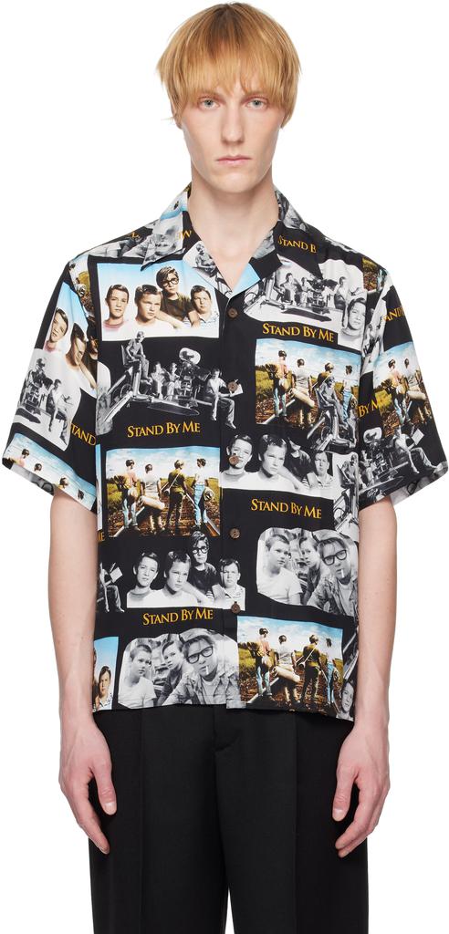 Wacko Maria Black 'Stand By Me' Shirt