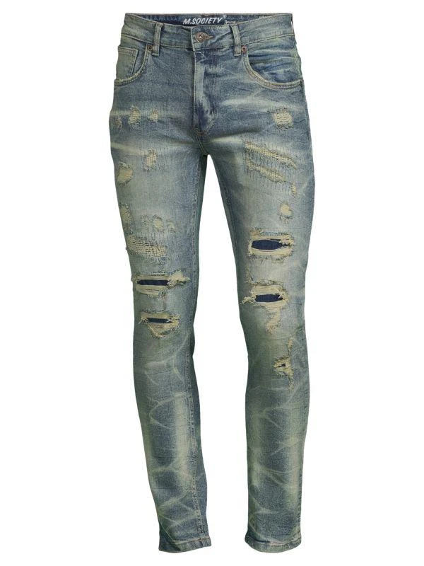 M. Society Ripped Skinny Jeans 3