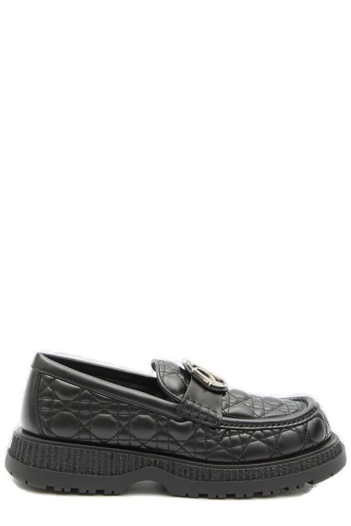 Dior Dior Homme Logo Plaque Slip-On Buffalo Loafers 1