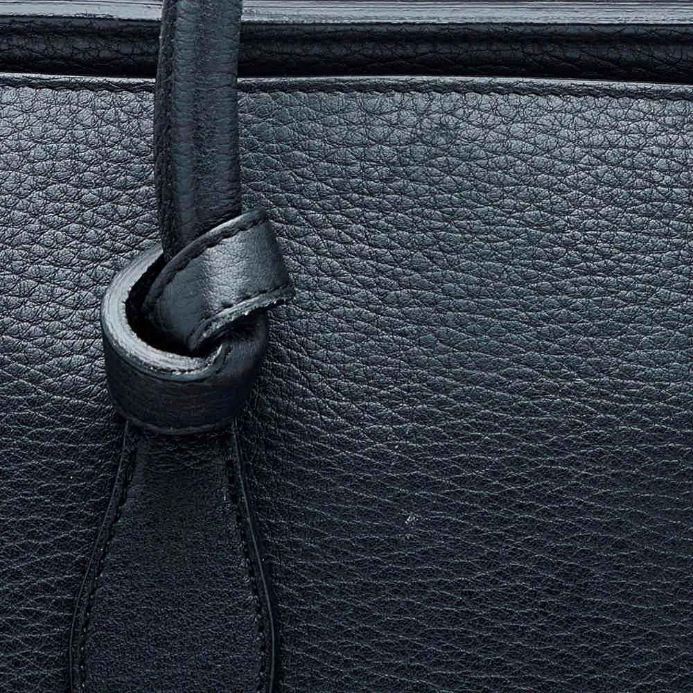 Celine Celine Black Leather Small Tie Tote 5