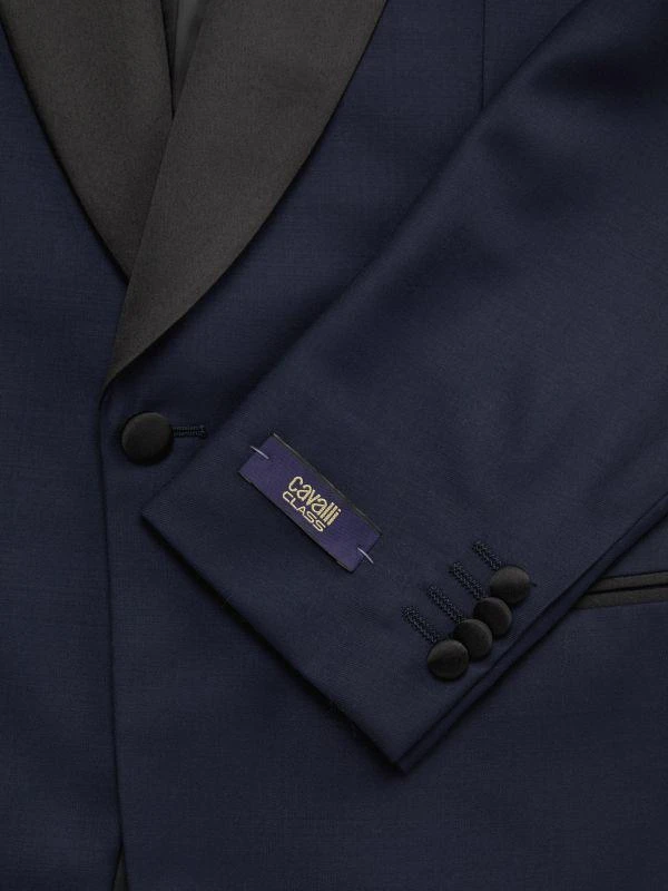 cavalli CLASS Slim Fit Wool Tuxedo 4