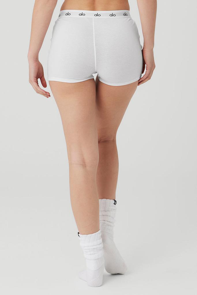 Icon Ribbed Boyshort - Black – On Sale Now with Up to 33% Off