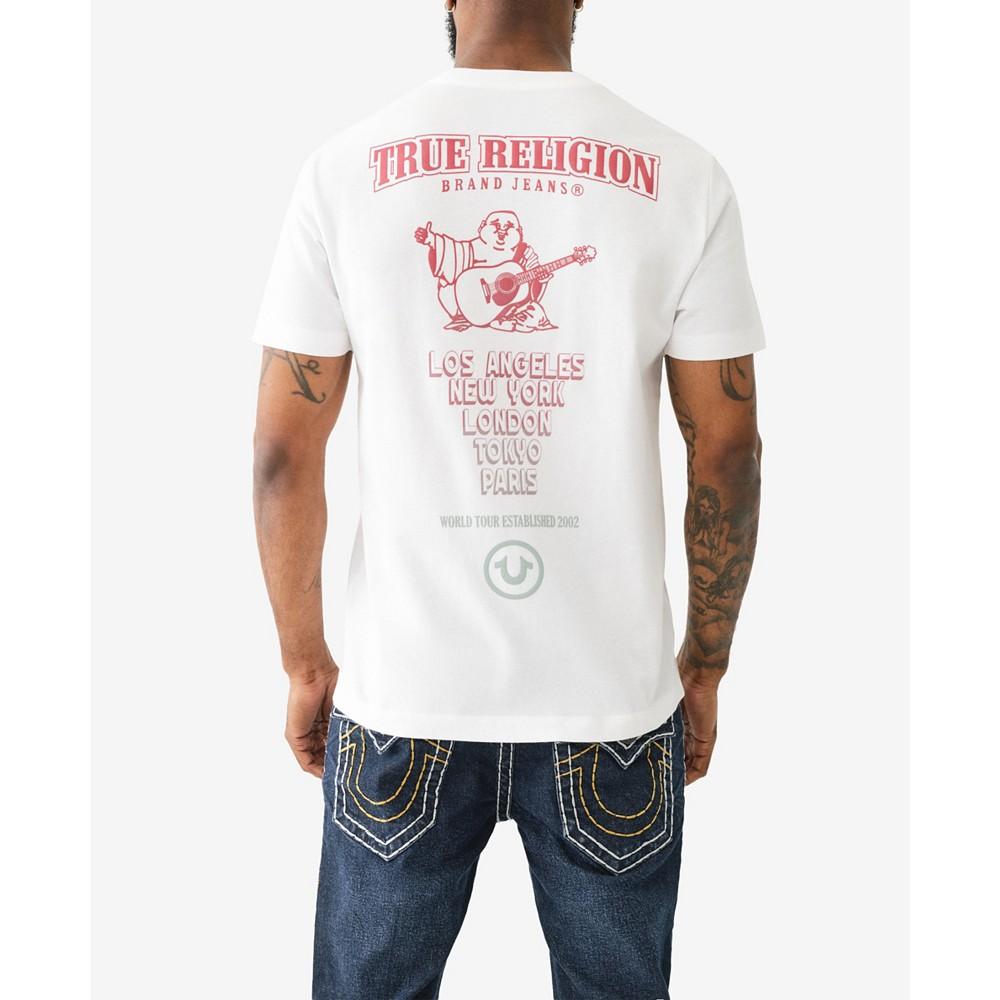 True Religion Men's Short Sleeve High Density Tee