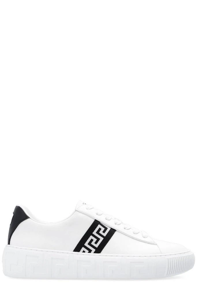 Versace Versace Greca-Printed Lace-Up Sneakers 1