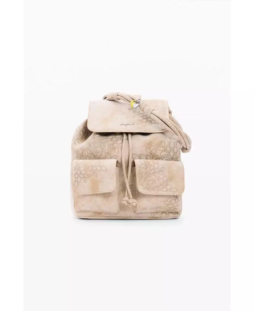 Desigual Women
s Small embroidered backpack