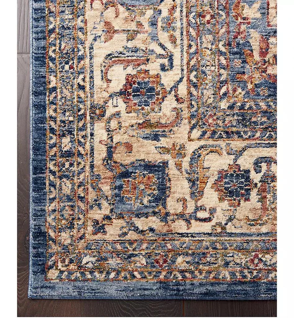 KM Home Mink Home Taza Heriz 2' 3" x 7' 6" Runner Rug 6