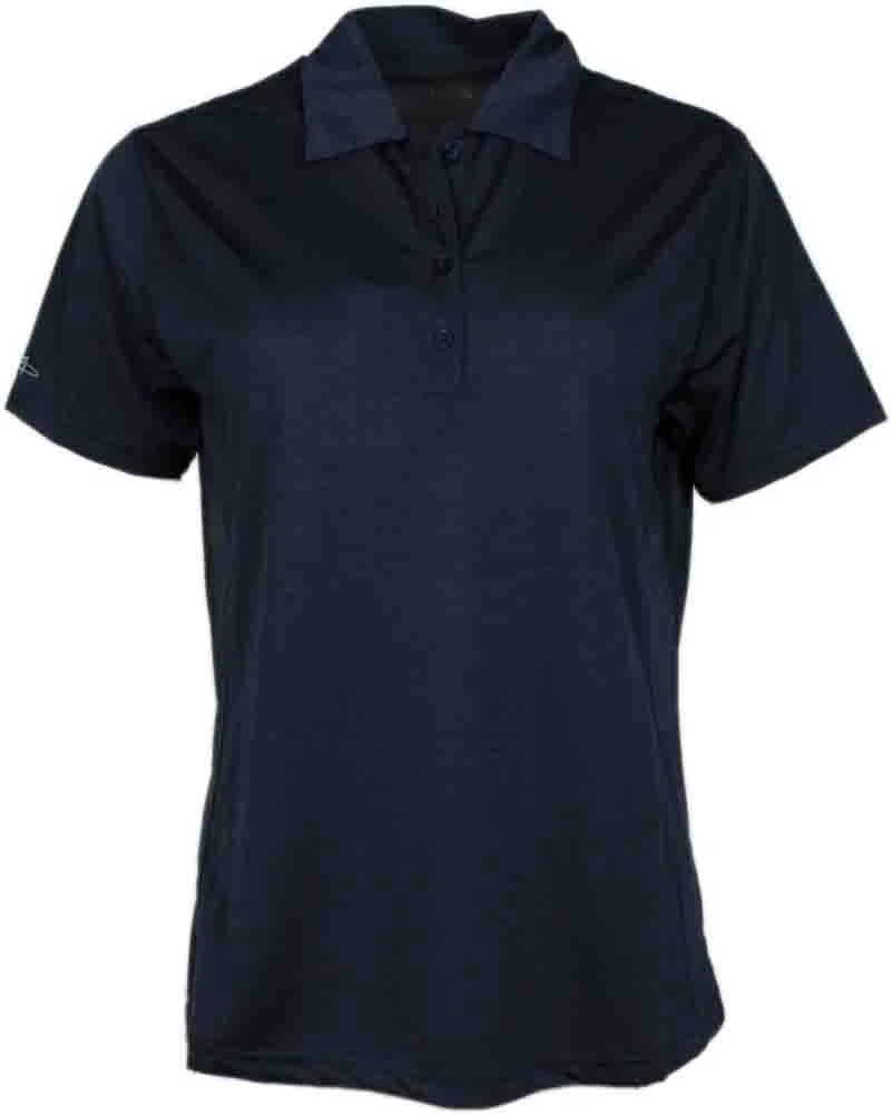 Page & Tuttle Solid Heather Short Sleeve Polo Shirt 1