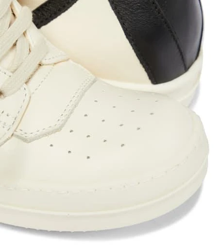 Rick Owens Geobasket leather high-top sneakers 5