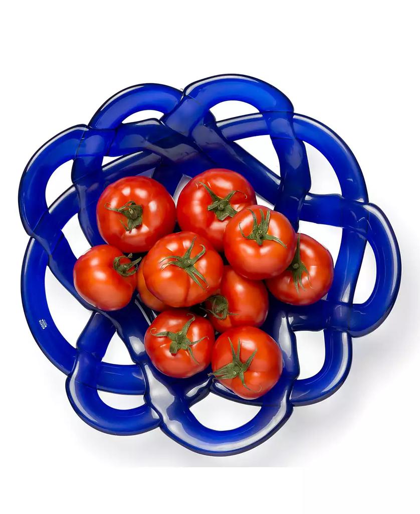 Kosta Boda 15" Colored Basket Bowl