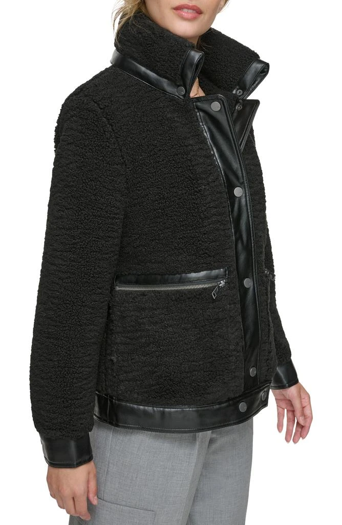 Andrew Marc Zepita Faux Shearling Bomber Jacket 5