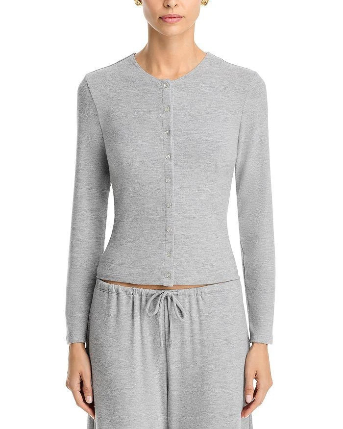 LESET Lauren Crewneck Cardigan Sweater 6