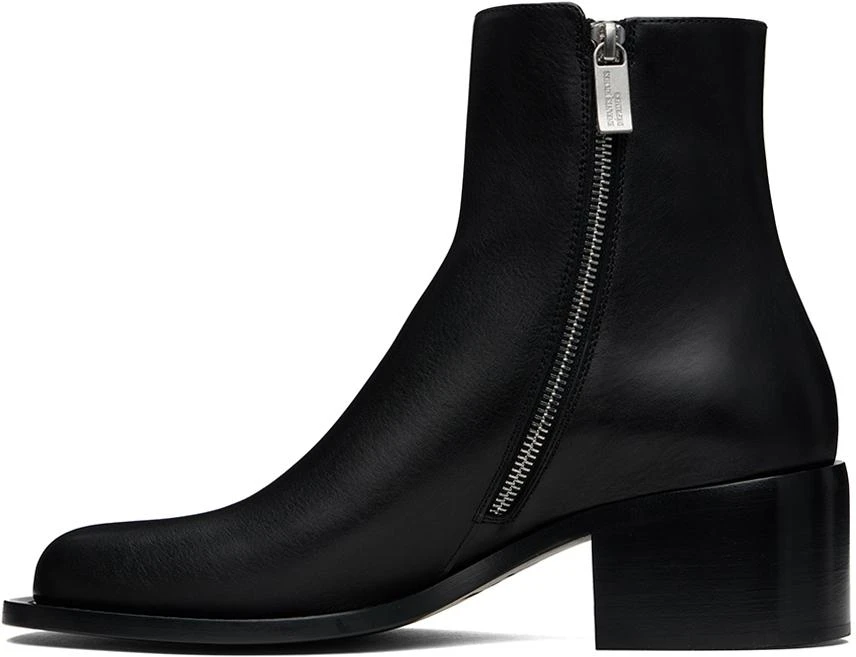 Enfants Riches Déprimés Black Square Toe Frankie Boots 3