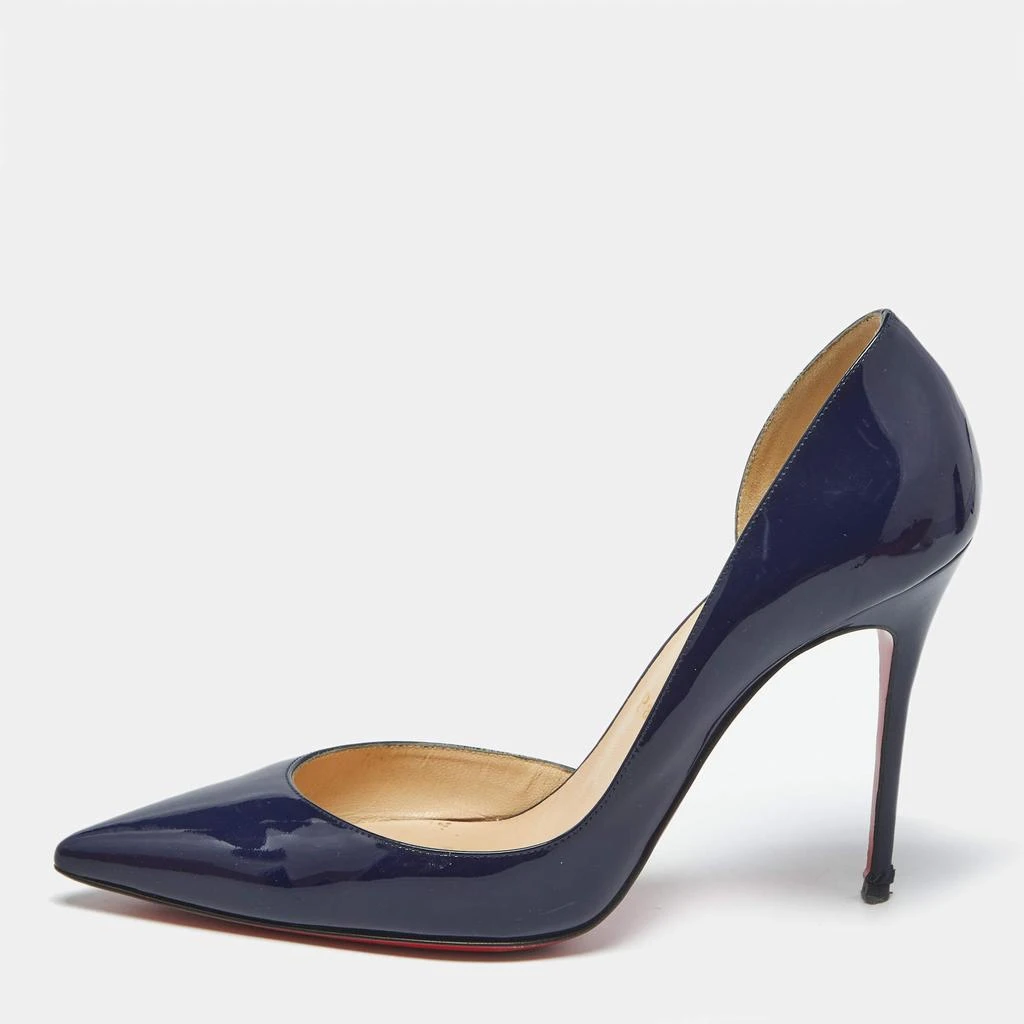 Iriza Navy Louboutin Heels Shop Christian Louboutin Navy Blue