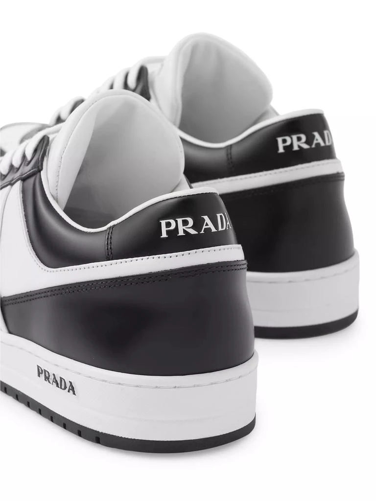 Prada Men's Downtown Leather Sneakers 6