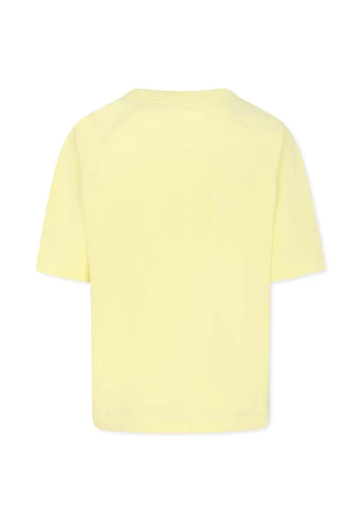 Calvin Klein Yellow T-shirt For Boy With Logo 2