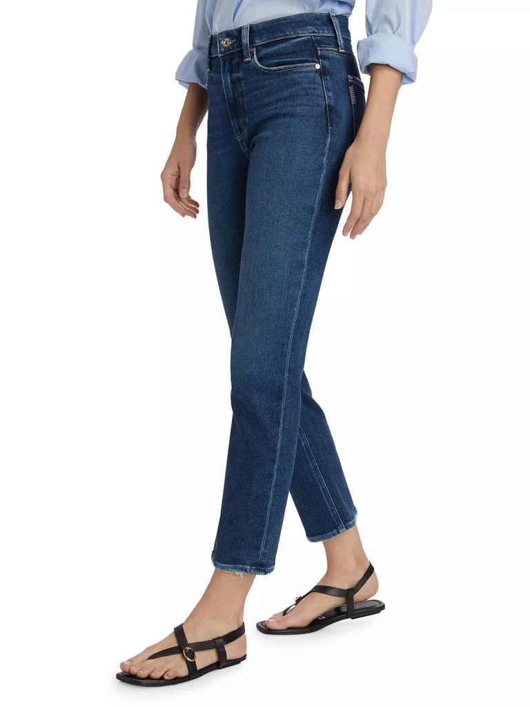 Paige Cindy Cropped Straight-Leg Jeans 4
