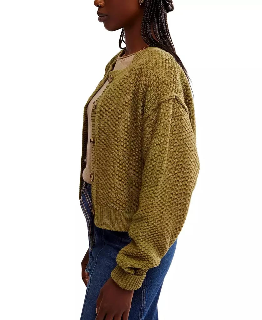 Free People Women's Lila Slouchy Cropped Cardigan 3