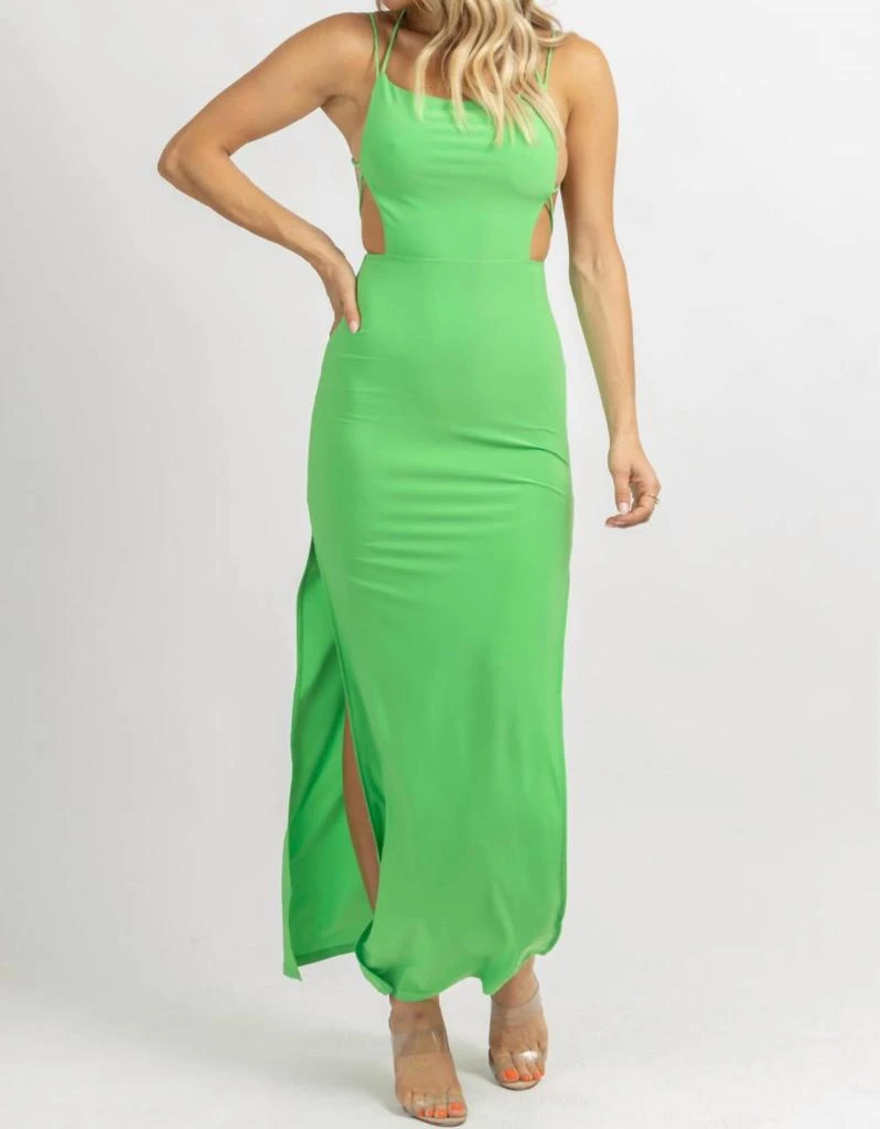 Olivaceous - ENVY STRAPPY BACK MAXI DRESS  On Sale Now with Up to 43% Off  | Discover Exclusive Deals & Savings at BeyondStyle  Authentic Olivaceous  women > dresses > maxi|2457150205|clothing|dresses|green|maxi |plaid-check|polyester|under