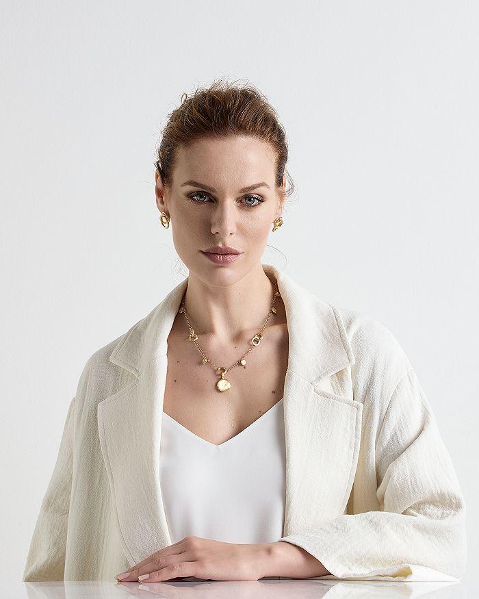 Marco Bicego 18K Yellow Gold Jaipur Textured Round Pendant