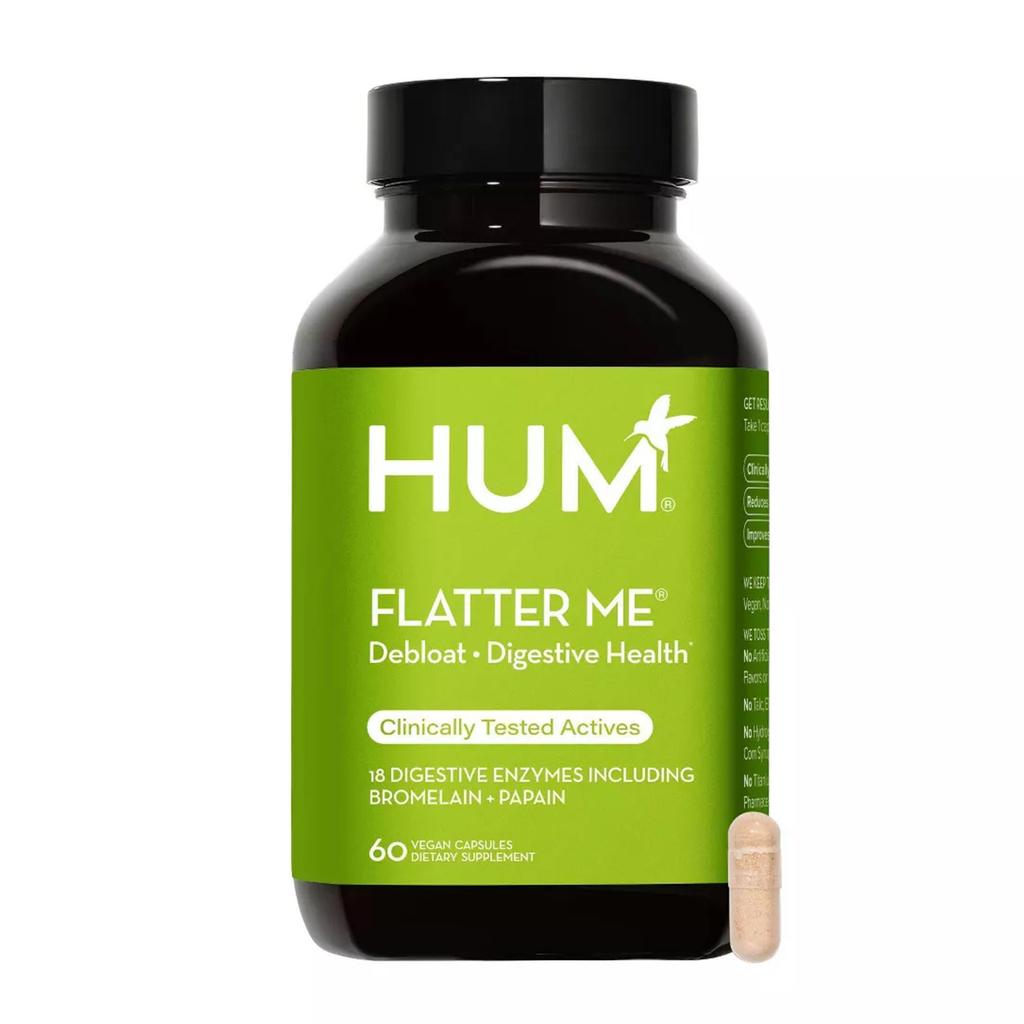 Hum Nutrition Flatter Me Digestive Enzyme Supplement