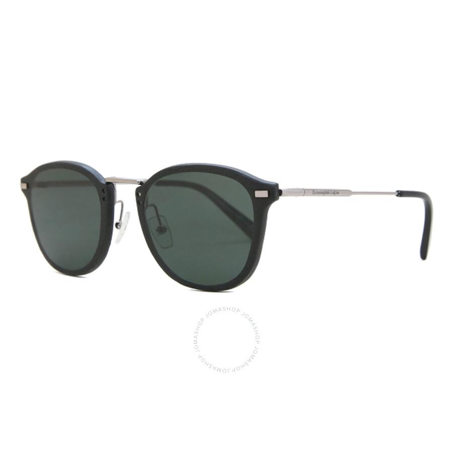 Ermenegildo Zegna Green Oval Men's Sunglasses EZ0097-D 12N 62