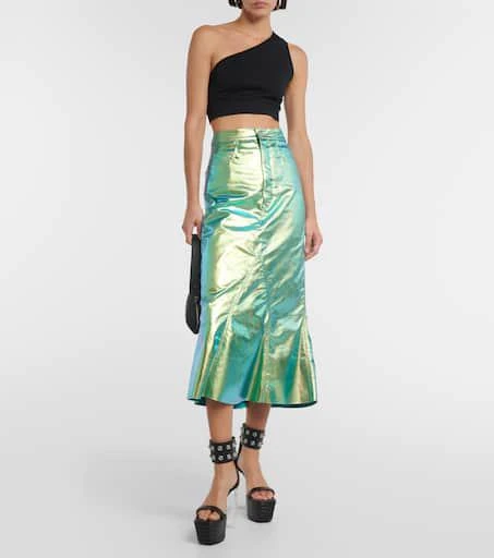 Rick Owens Minimal Grill leather platform sandals 2