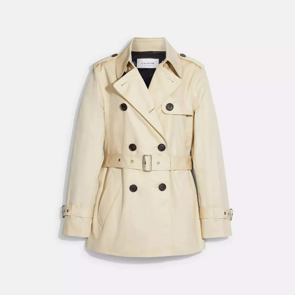 Coach Solid Short Trench 1