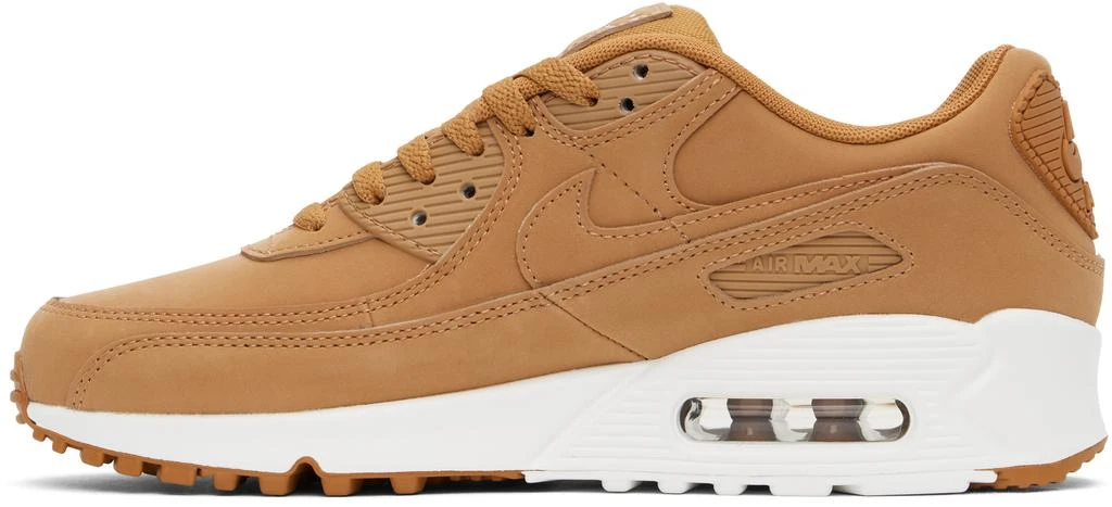 NIKE Tan Air Max 90 Premium Sneakers 3