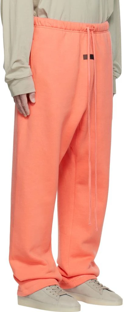 Fear of God ESSENTIALS Pink Relaxed Lounge Pants 2