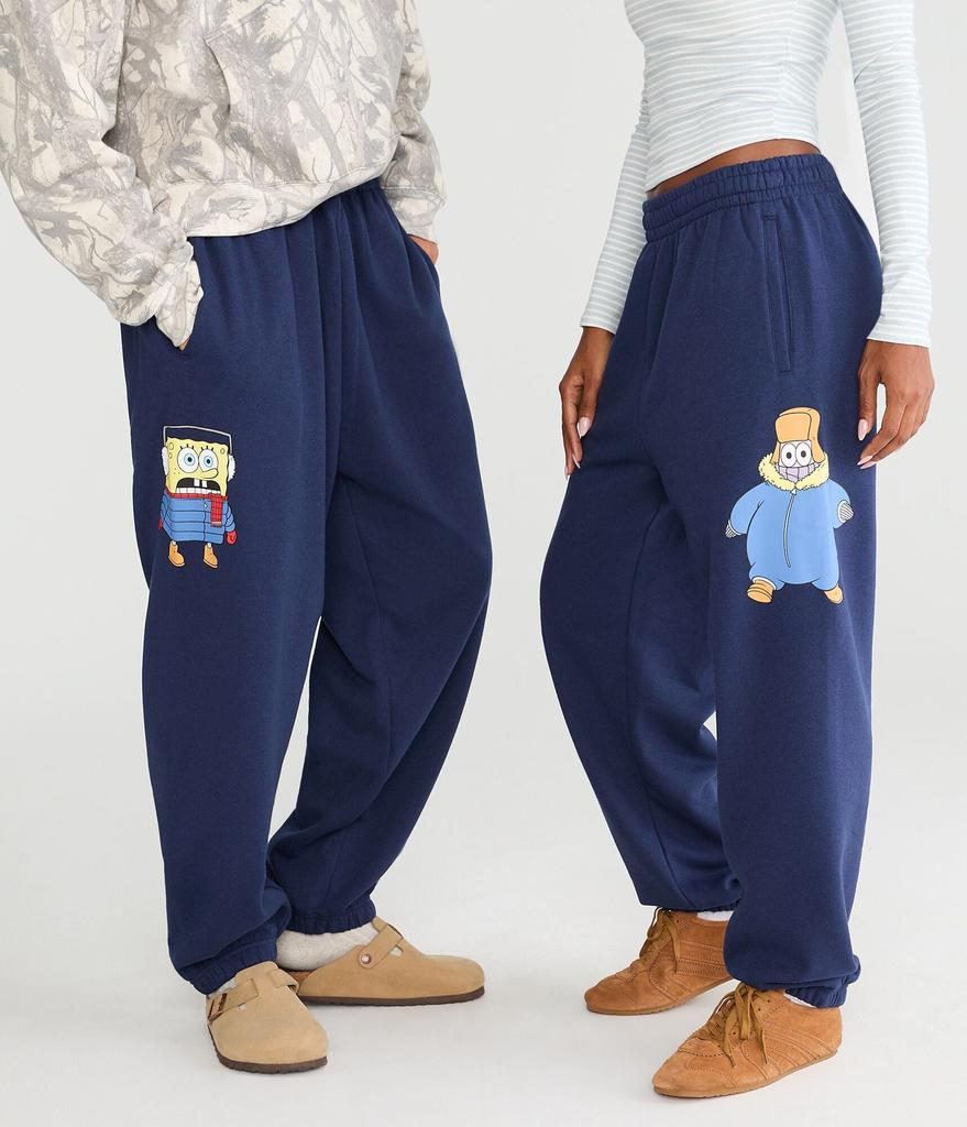 Aeropostale Spongebob X Chilly Spongebob & Patrick Jogger Sweatpants