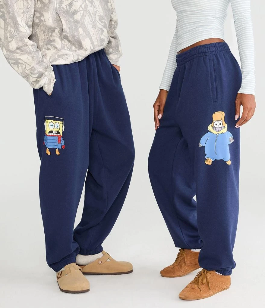 Aeropostale Spongebob X Chilly Spongebob & Patrick Jogger Sweatpants 1